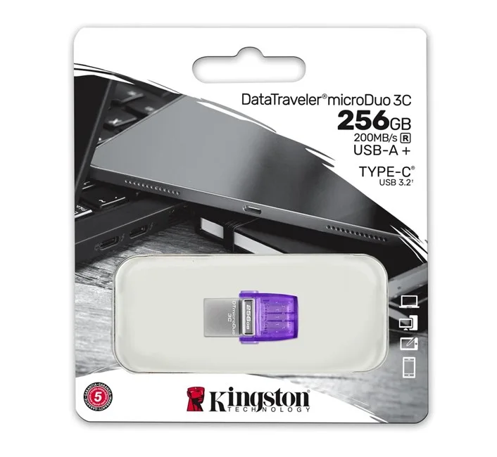 Kingston 256GB DT MicroDuo 3C DTDUO3CG3/256GB