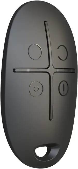 AJAX StarterKit 20287 Hub 2G + MotionProtect + DoorProtect + SpaceControl Kablosuz Alarm Seti Siyah görseli 1