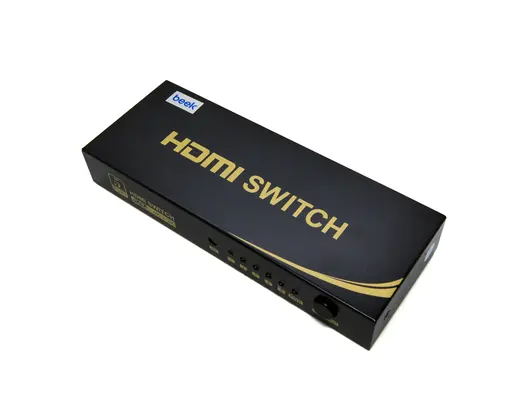 BEEK BS-VSW-HD51UH 5 Port Ultra HD 4K HDMI Switch, 5 giriş - 1 çıkış, uzaktan kumandalı, 4K2K görseli 3