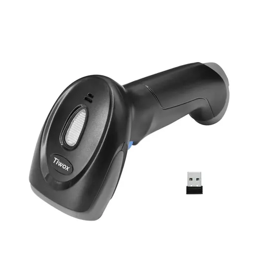 TIWOX VSK-227 1D LAZER KABLOSUZ BARKOD OKUYUCU BATARYA + MINI USB DONGLE görseli 1