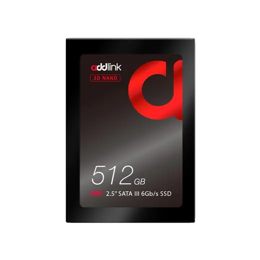 ADDLINK 512GB 2.5" AD512GBS20S3S500-450MB/s Sata-3 SSD Disk görseli 2