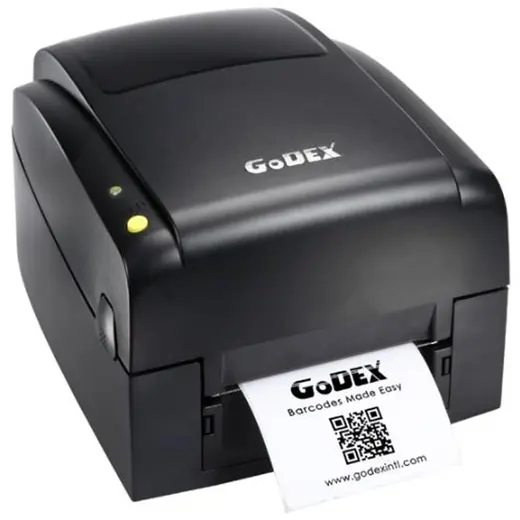 GODEX EZ-1105 PLUS 203DPI TERMAL TRANSFER USB+ETHERNET BARKOD YAZICI (RİBONLU KULLANIM) görseli 1
