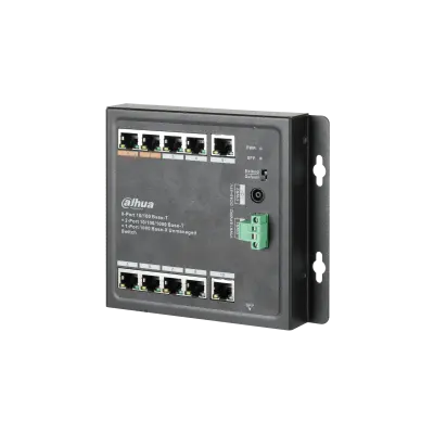 DAHUA PFS3111-8ET-96-F 11 PORT 10/100 8xPOE 96W + 2xRJ45 10/100/1000 + 1x SFP 1000 UPLINK HI-POE YONETILMEZ SWITCH