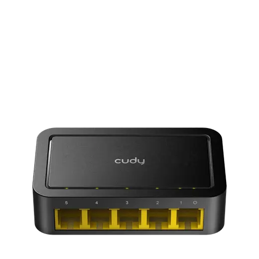 CUDY 5port 10/100 Yönetilemez Switch FS105D görseli 2