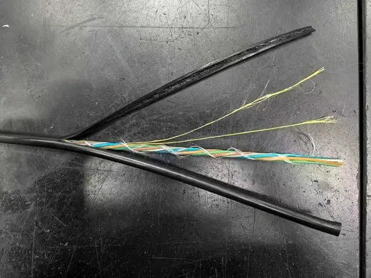ADSS - 24 CORE - 6 Core X 4 Tup , ULTRA HAFIF - HAVAI KABLO - 2000 METRE görseli 3