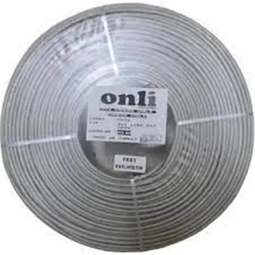 Onli ON-4140 4+1 1x0,50 mini Coax 2x0,50mm 100 metre CCA Kamera Kablosu