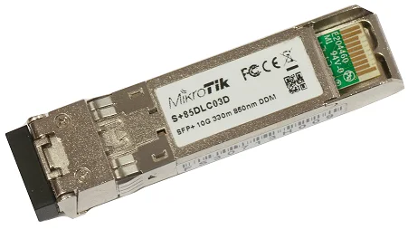 Mikrotik S+85DLC03D SFP+ module 10Gbit Multi Mode(MM) 300m 850nm