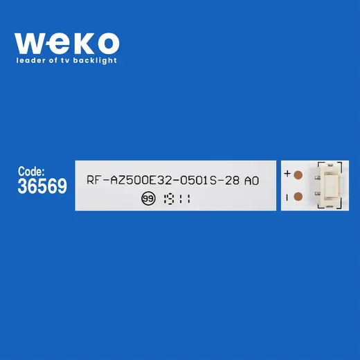 WKSET-5680 36569X10 JL.D50051235-202AS-M RF-AZ500E32-0501S-28 10 ADET LED BAR alternatif görünüm