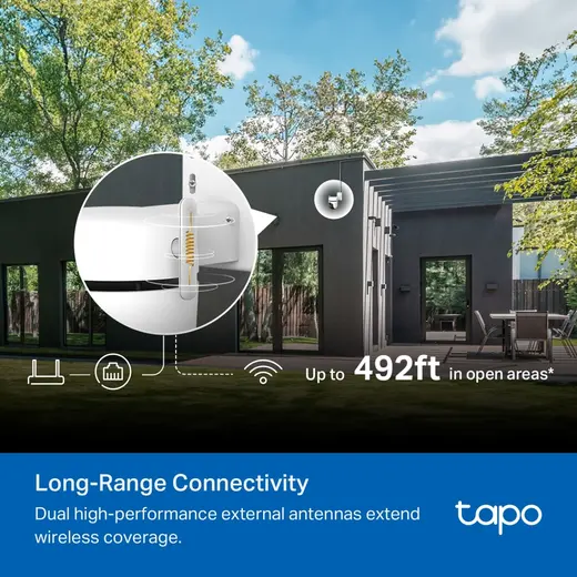 TP-LINK 5MP Speed Dome 4MM WIFI Kablosuz Pan-Tilt IP Kamera TAPO-C530WS görseli 6