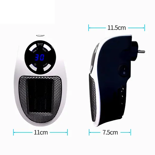 POWERMASTER PM-20327 500 WATT PRİZ TİPİ UZAKTAN KUMANDALI TAŞINABİLİR ISITICI (ZAMANLAYICI) (OM-1211) alternatif görünüm