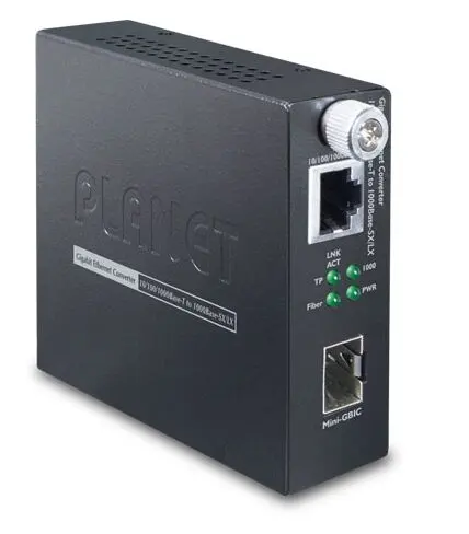 PLANET PL-GST-802S GIGABIT CONVERTER 10/100/1000BASE-T - 1000BASE-SX