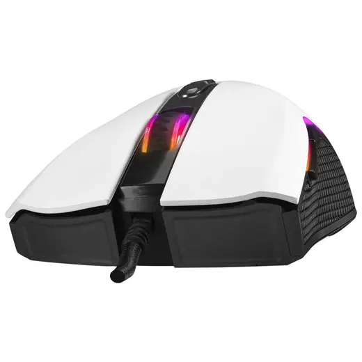 Rampage SMX-R44 V2 Makrolu RGB Ledli Kablolu Beyaz Gaming Oyuncu Mouse görseli 3