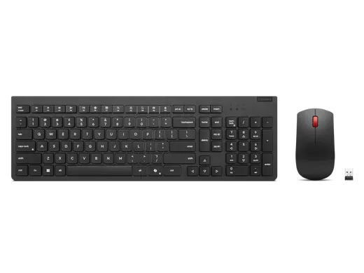 LENOVO Q TR Essential 4X31R64489 Kablosuz Klavye Mouse Set Siyah alternatif görünüm