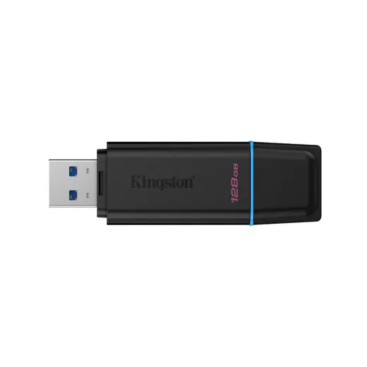 128 GB USB3.2 KINGSTON DATA TRAVELER EXODIA SİYAH/MAVİ (DTXG2/128GB) alternatif görünüm