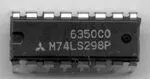 SCHUKAT 74LS298 QUADRUPLE 2 INP. MULTIP.W STG.