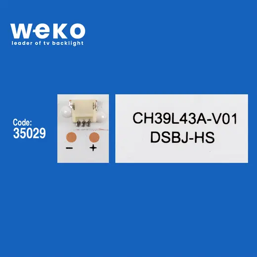 WKSET-5745 35029X4 RF-AB390E32-0801S-03 A0 4 ADET LED BAR alternatif görünüm