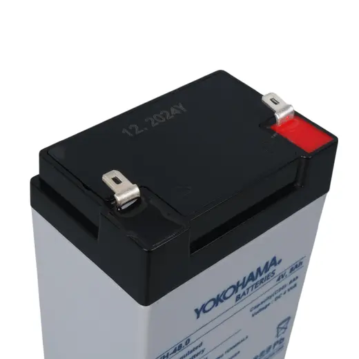 YOKOHAMA YH-48.0 4 VOLT - 8 AMPER KURU AKÜ (68 X 45 X 95 MM) görseli 4