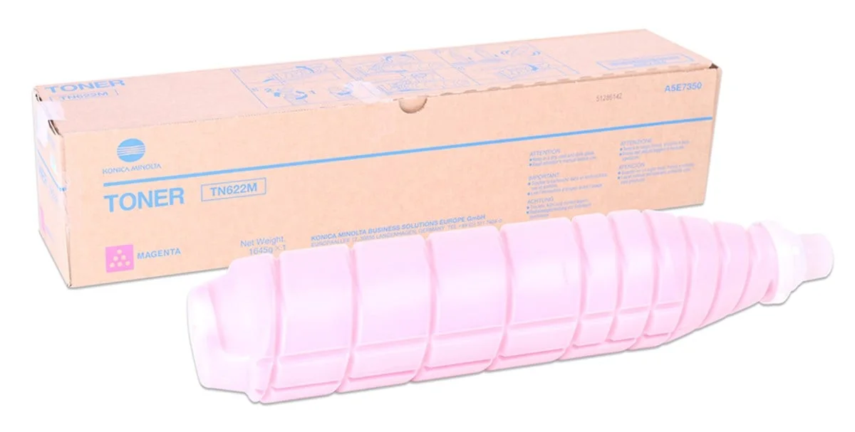Minolta TN-622 Orjinal Kırmızı Toner Bizhub C1085 C1100 C6085 1.645g.