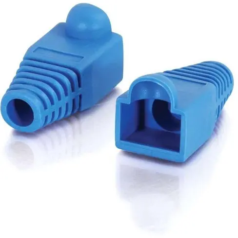 RJ45 CAT6 YENİ NESİL RENKLI KILIF 25LI PAKET - MAVI alternatif görünüm