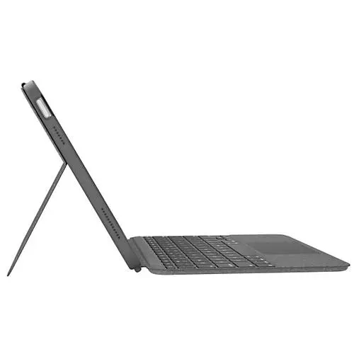LOGITECH Combo Touch 920-011381 iPad 10. Nesil 10.9" Türkçe Q Trackpadli Klavyeli Kılıf Gri görseli 1