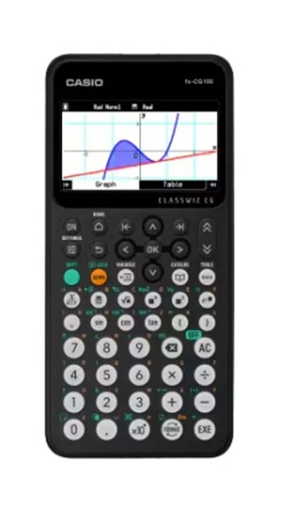 Casio FX-CG100-W-DT Grafik Çizen Bilimsel Hesap Makinesi
