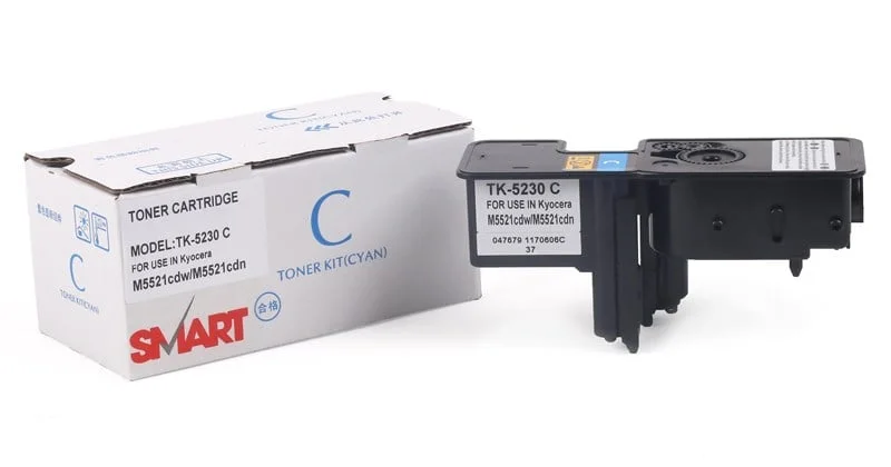 Kyocera Mita TK-5230 Smart Mavi Toner P-5021 M-5521 2,2k