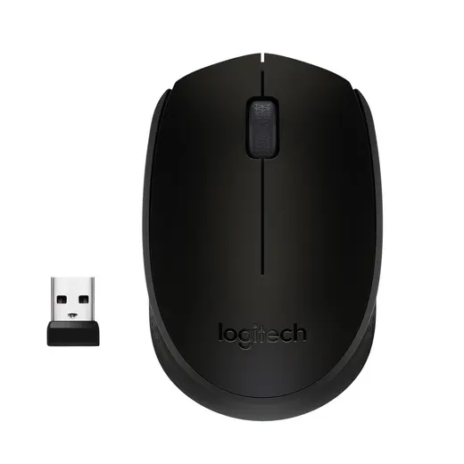 LOGITECH B170 Kablosuz Siyah Mouse (910-004798) görseli 2