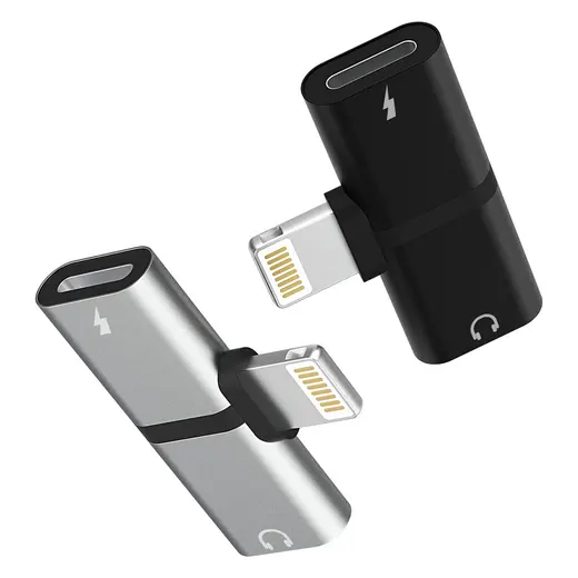 POWERMASTER IPHONE LIGHTNING ŞARJ VE KULAKLIK ÇEVİRİCİ ADAPTÖR JACK görseli 3