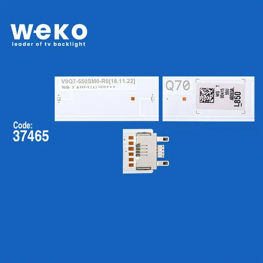 WKSET-6800 37465X20 L1_Q70_E5_FAM_S2(5)_R1.1_100_LM41-00709A 20 ADET LED BAR alternatif görünüm