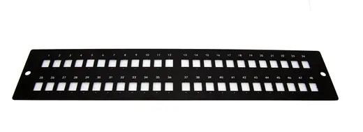 BEEK BN-FP192U-QL-48LCD BN-FP192U-QL Model Fiber Patch Panel Kutusu için 2U 48LC DX Ön Plaka Seti