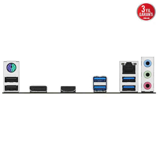 ASUS PRIME B550M-K ARGB AMD AM4 DDR4 4866 DP HDMI Çift M2 USB3.2 AURA RGB mATX görseli 4