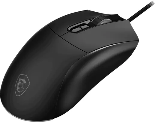 MSI GG Forge GM320 RGB 12800 DPI Kablolu Siyah Oyuncu Mouse görseli 4