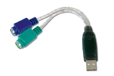DIGITUS DA-70118 USB’den PS/2’ye (Klavye ve Mouse) Çevirici