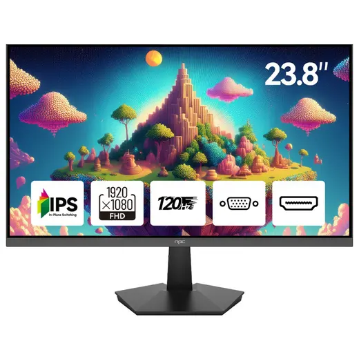 NPC 23.8" MF2408-A IPS 120Hz Monitör 5ms