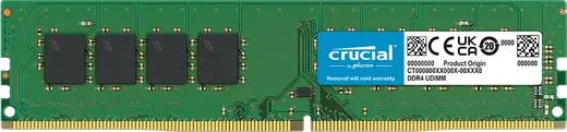 CRUCIAL 16GB DDR4 3200MHZ CL22 PC RAM VALUE CT16G4DFD832A
