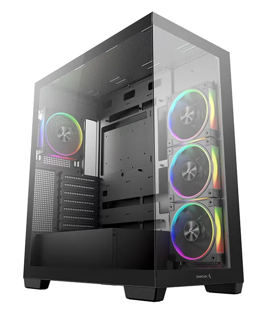 DEEPCOOL CG580-4F-V2 4-ARGB Fanlı Akvaryum Gaming Mid-Tower PC Kasası görseli 8