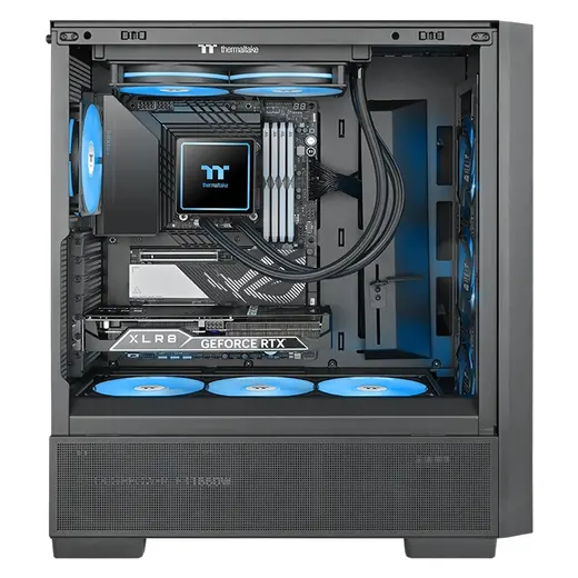 THERMALTAKE 240MM TH240 v3 CL-W465-PL12SW-A AM5-1851p Sıvı Soğutmalı İşlemci Fanı görseli 1