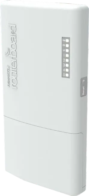 Mikrotik RB960PGS HEX POE POWERBOX PRO OUTDOOR ,5 PORT 10/100/1000 Switch and Router POE SFP, L4