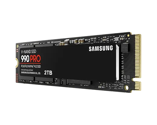 SAMSUNG 990 PRO 2 TB NVME GEN4 SSD 7450/6900 (MZ-V9P2T0BW) alternatif görünüm