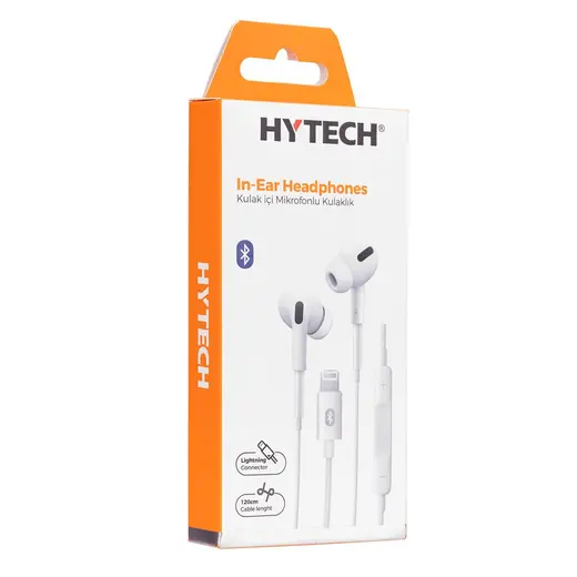 Hytech HY-XBK52 Beyaz Bluetooth Kulak içi Mikrofonlu Kulaklık alternatif görünüm