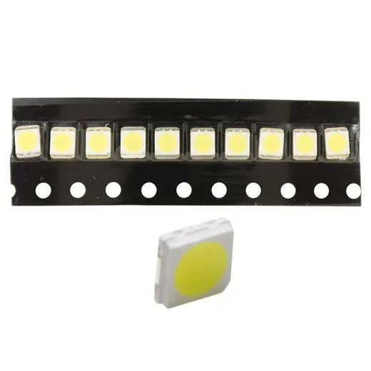 LEDBAR LEDLERİ 1 WATT BEYAZ 3-3V - 3.6V 6000-6500K (BÜYÜK EKSİ KÜÇÜK ARTI) 3 VOLT