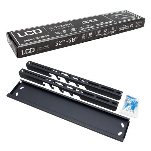 LCD MOUNT 32 - 50 SABİT LCD DUVAR ASKI APARATI (VESA:400X400) görseli 3