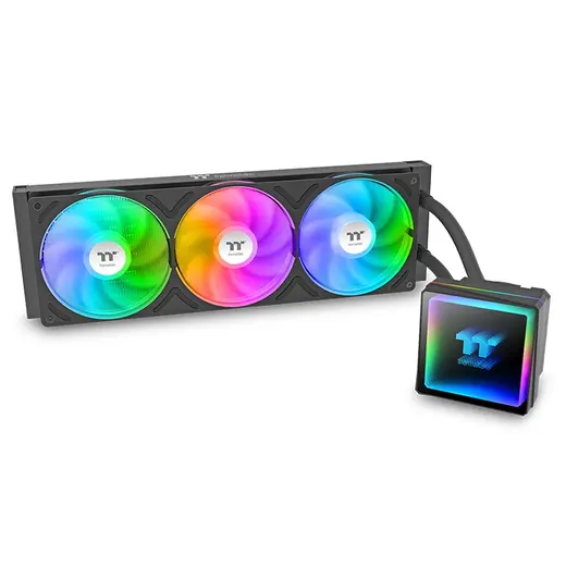 THERMALTAKE 360MM TH360 v3 CL-W466-PL12SW-A AM5-1851p Sıvı Soğutmalı İşlemci Fanı görseli 6