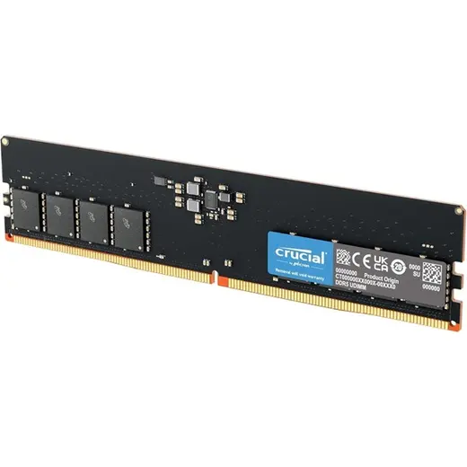 CRUCIAL 16GB DDR5 5600MHZ CL46 PC RAM VALUE CT16G56C46U5 görseli 2