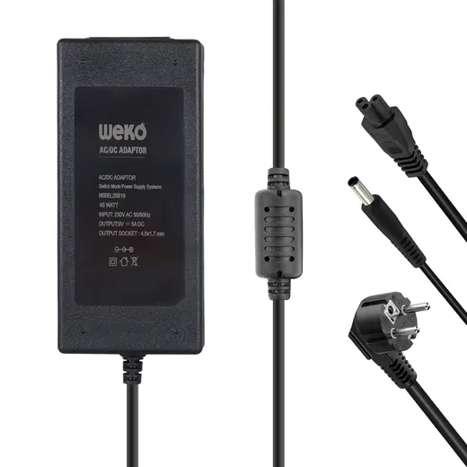 WEKO 9 VOLT - 5 AMPER YAZAR KASA/ POS MAKİNESİ MASAÜSTÜ ADAPTÖR 4.0*1.7 MM UÇLU
