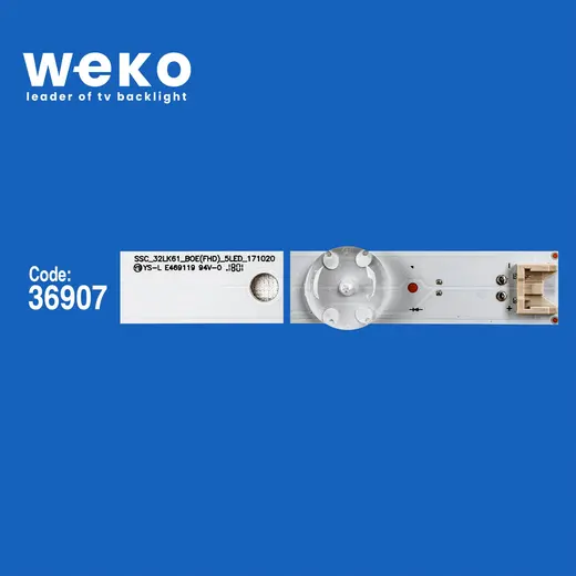 WKSET-6200 36907X2 SSC_32LK61_BOE(FHD)_ 5LED_171020 2 ADET LED BAR alternatif görünüm