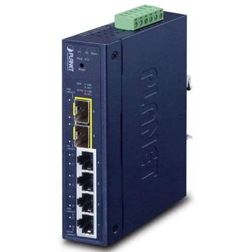 PLANET PL-IGS-4215-4T2S Endüstriyel Tip Yönetilebilir Ethernet Switch (Industrial Managed Ethernet Switch) L2/L4 4-Port