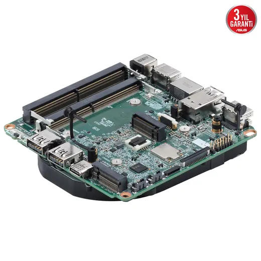 ASUS CORE 3 100U-RAM DİSK YOK-FDOS MINI PC / NUC14 PRO SLIM KIT NUC14RVKI3 / 90AR0062-M00040 görseli 2