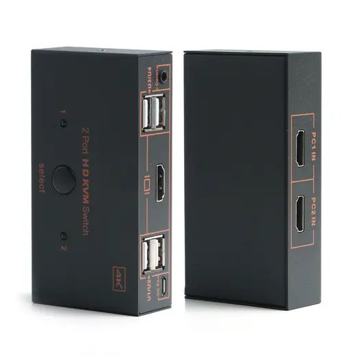 DARK (DK-AC-KVMHD01) 2xHDMI 4xUSB KVM SWITCH 4K 30Hz alternatif görünüm