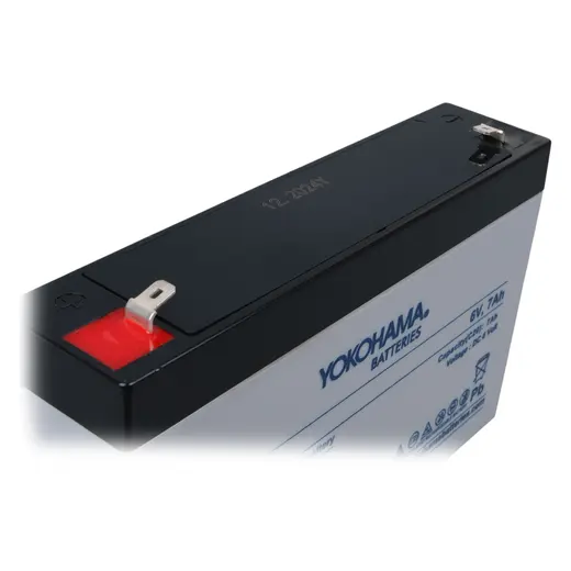 YOKOHAMA YH-67.0 6 VOLT - 7 AMPER KURU AKÜ (150 X 30 X 94 MM) görseli 4